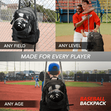 Load image into Gallery viewer, FREST Athletic Baseball Bat Bag - Helmet Pack