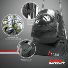 Load image into Gallery viewer, FREST Athletic Baseball Bat Bag - Helmet Pack
